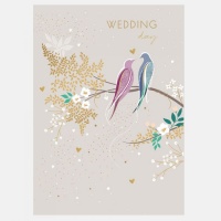 Wedding Day Card By Sara Miller London